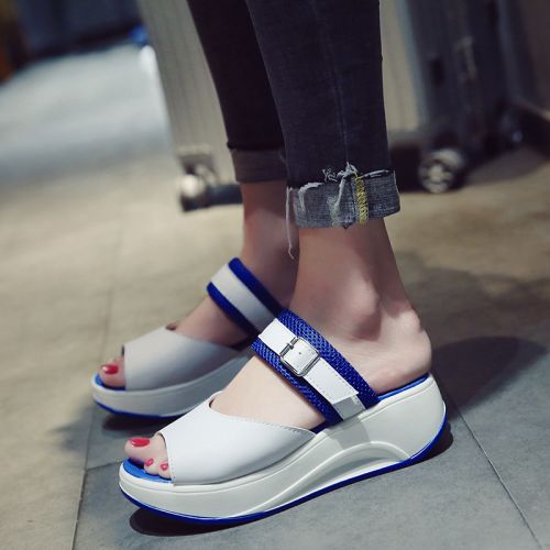 Sandales femme en PU - semelle polyurethane Ref 2672349