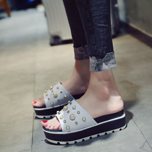 Sandales femme en PU - semelle polyurethane Ref 2672358