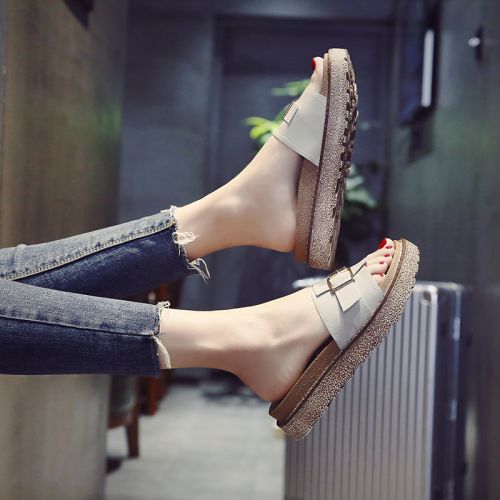 Sandales femme en PU - semelle polyurethane Ref 2672363