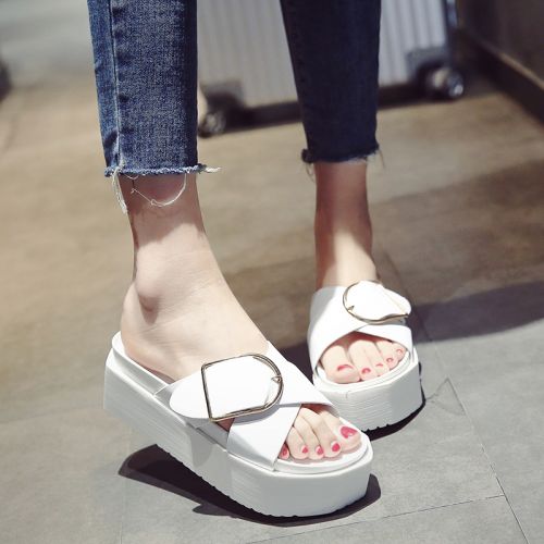 Sandales femme en PU - semelle polyurethane Ref 2672368