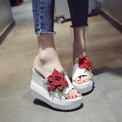 Sandales femme en PU - semelle caoutchouc Ref 2672372