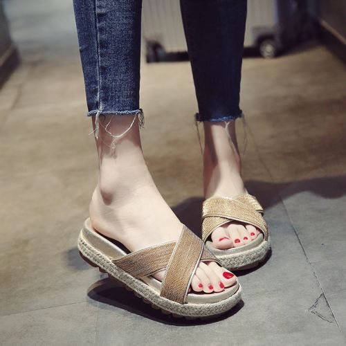 Sandales femme en PU - semelle polyurethane Ref 2672381