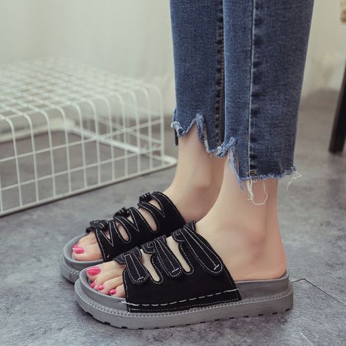 Sandales femme en PU - semelle polyurethane Ref 2672401