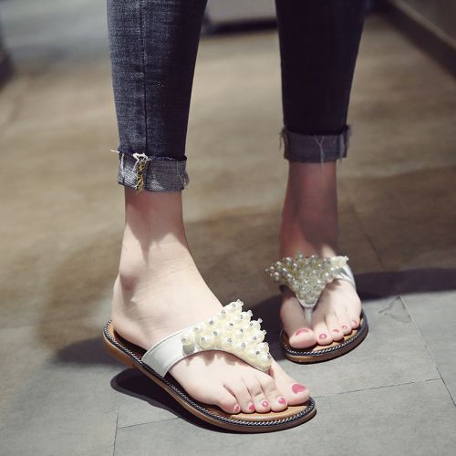 Sandales femme en PU - semelle caoutchouc Ref 2672419