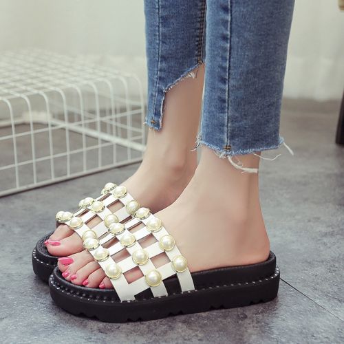 Sandales femme en PU - semelle polyurethane Ref 2672430