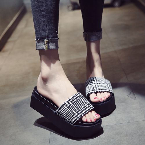 Sandales femme en tissu - semelle polyurethane Ref 2672433