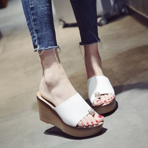 Sandales femme en PU - semelle polyurethane Ref 2672439