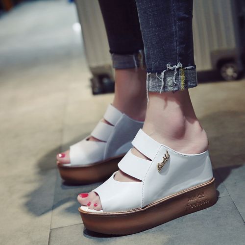 Sandales femme en PU - semelle polyurethane Ref 2672448