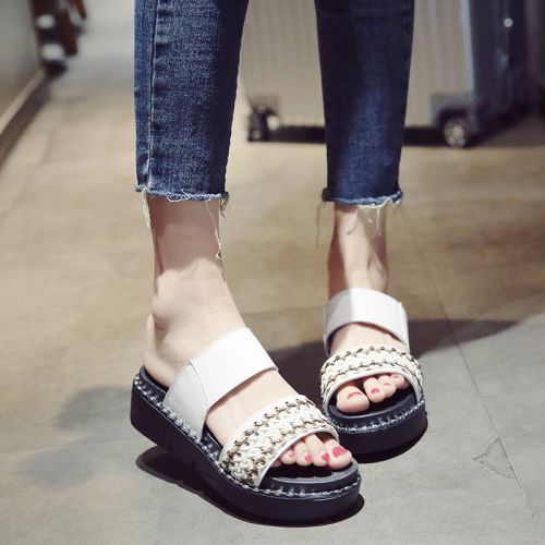 Sandales femme en PU - semelle polyurethane Ref 2672449