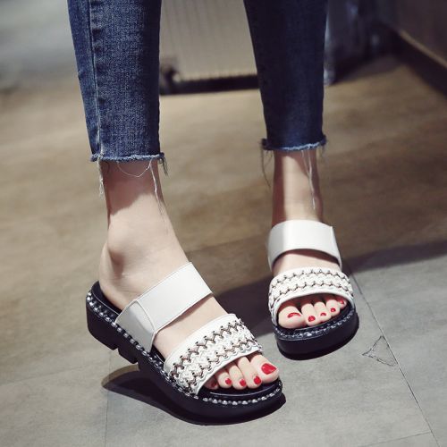 Sandales femme en PU - semelle polyurethane Ref 2672453