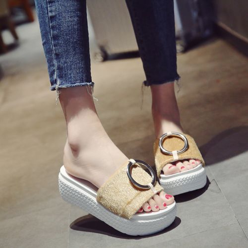 Sandales femme en PU - semelle polyurethane Ref 2672456