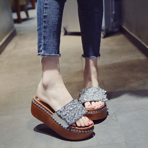 Sandales femme en PU - semelle polyurethane Ref 2672463