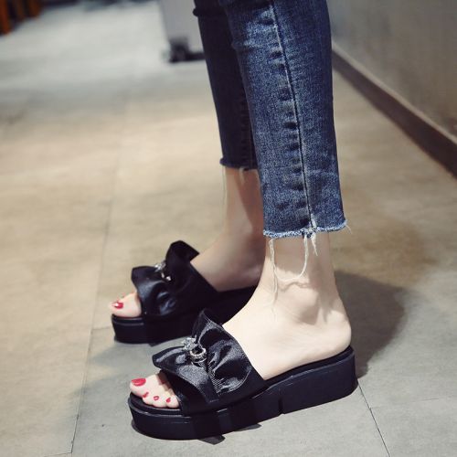 Sandales femme en tissu - semelle polyurethane Ref 2672478