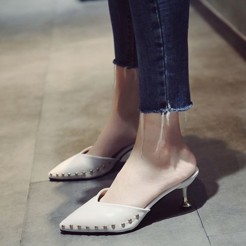 Sandales femme en PU - semelle caoutchouc Ref 2672479