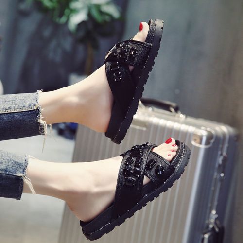 Sandales femme en PU - semelle polyurethane Ref 2672485