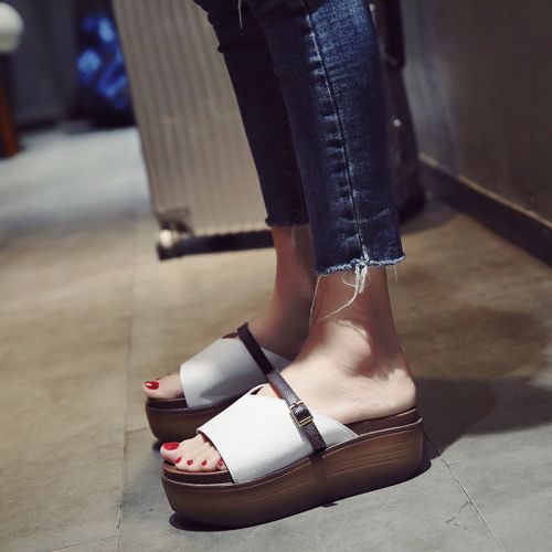 Sandales femme en PU - semelle polyurethane Ref 2672492
