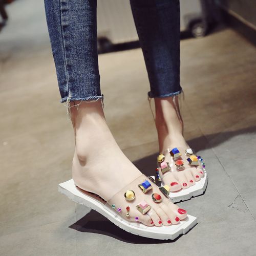 Sandales femme en PU - semelle TPR tendon Ref 2672495