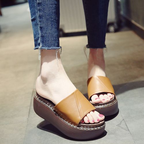 Sandales femme en PU - semelle polyurethane Ref 2672500