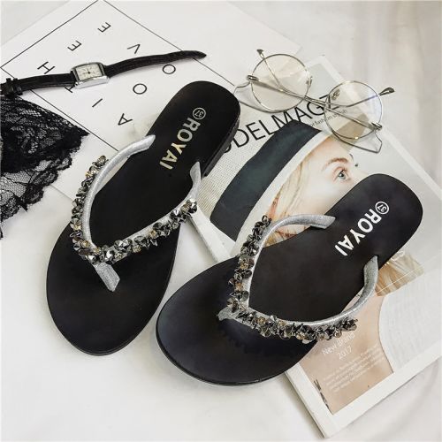 Sandales femme en PU - semelle caoutchouc Ref 2672553