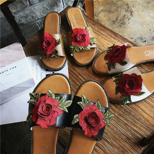Sandales femme en PU - semelle caoutchouc Ref 2672597