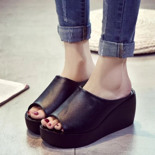Sandales femme FURREZIO en PU - semelle caoutchouc Ref 2672692