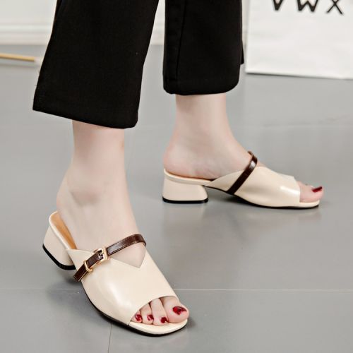 Sandales femme FURREZIO en PU - semelle caoutchouc Ref 2672696