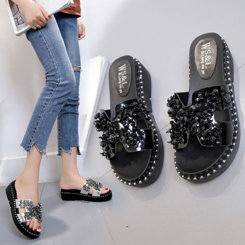 Sandales femme FURREZIO en PU - semelle caoutchouc Ref 2672704