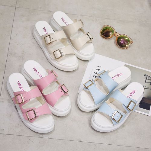 Sandales femme FURREZIO en PU - semelle caoutchouc Ref 2672715