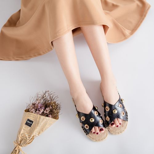 Sandales femme FURREZIO en PU - semelle TPR tendon Ref 2672722