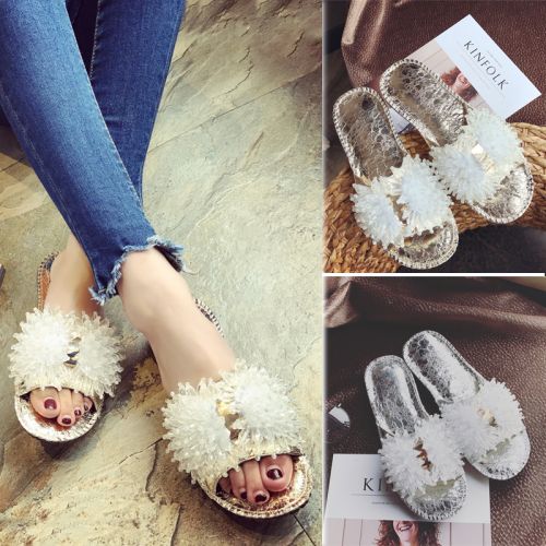 Sandales femme FURREZIO en PU - semelle caoutchouc Ref 2672735