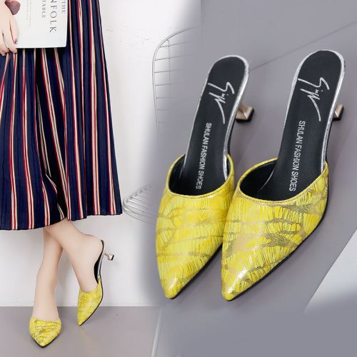 Sandales femme FURREZIO en PU - semelle Compose a la fin Ref 2672757
