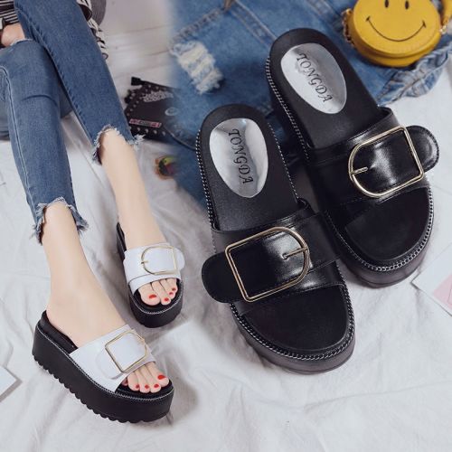 Sandales femme FURREZIO en PU - semelle caoutchouc Ref 2672766
