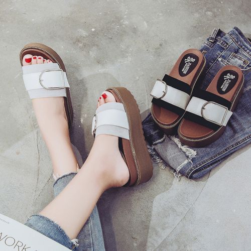 Sandales femme FURREZIO en PU - semelle caoutchouc Ref 2672775