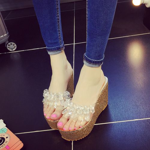 Sandales femme FURREZIO en PU - semelle Compose a la fin Ref 2672787