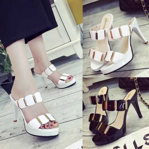 Sandales femme FURREZIO en PU - semelle caoutchouc Ref 2672826