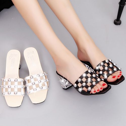 Sandales femme FURREZIO en fibre superfine - semelle plastique Ref 2672864