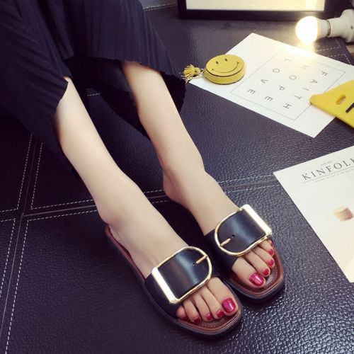Sandales femme FURREZIO en PU - semelle caoutchouc Ref 2672868