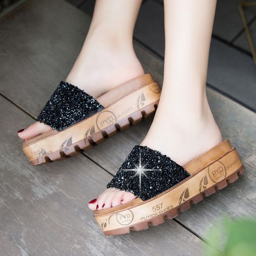 Sandales femme FURREZIO en PU - semelle caoutchouc Ref 2672874