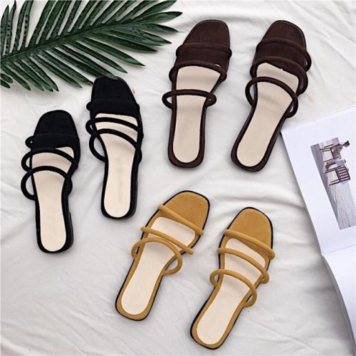 Sandales femme en Daim - Ref 2672898