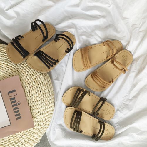 Sandales femme CRRCRRCRR en PU - semelle caoutchouc Ref 2672964