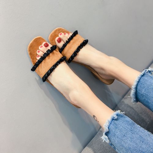 Sandales femme CRRCRRCRR en Daim - semelle caoutchouc Ref 2672967