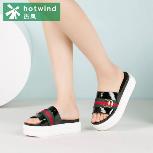 Sandales femme HOTWIND en couche de cuir premiere - Ref 2672991