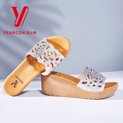 Sandales femme YEARCON en PU - semelle plastique Ref 2673005