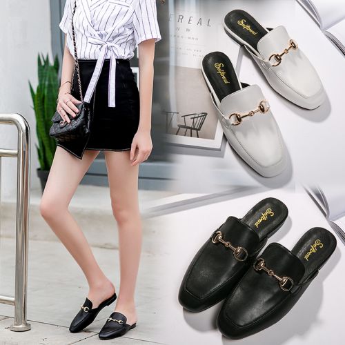 Sandales femme SELFTREND en PU - semelle caoutchouc Ref 2673043