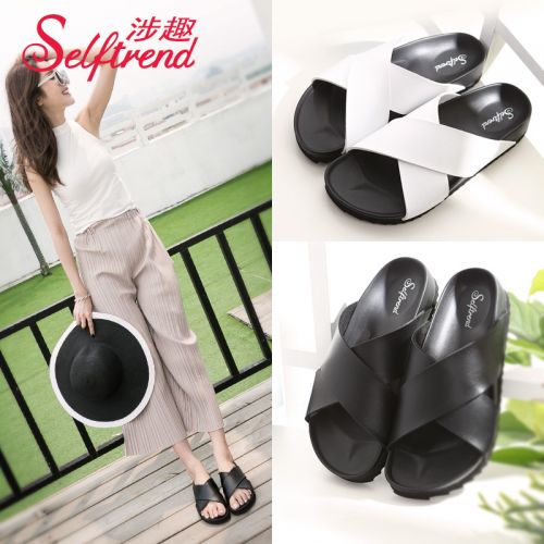Sandales femme SELFTREND en PU - semelle EVA Ref 2673078