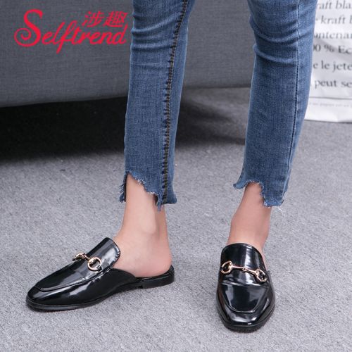 Sandales femme SELFTREND en PU - semelle caoutchouc Ref 2673084