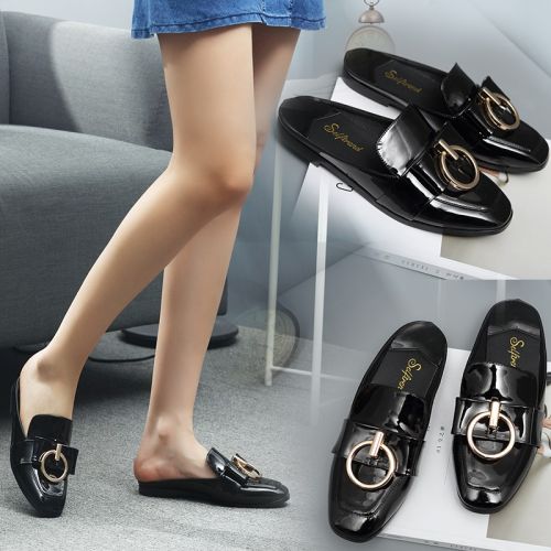 Sandales femme SELFTREND en PU - semelle caoutchouc Ref 2673085