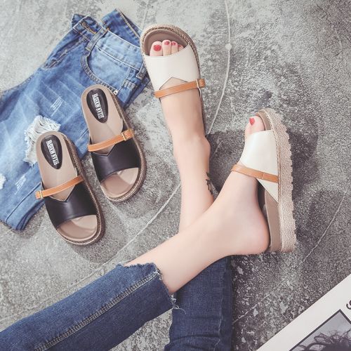 Sandales femme en PU - semelle polyurethane Ref 2673120