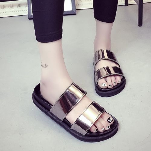 Sandales femme en PU - semelle Compose a la fin Ref 2673142