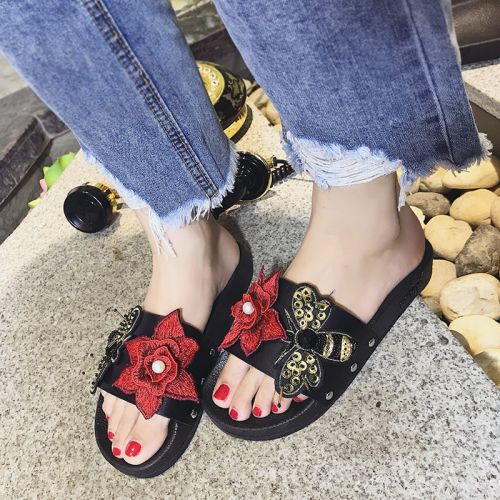 Sandales femme en PU - semelle caoutchouc Ref 2673146